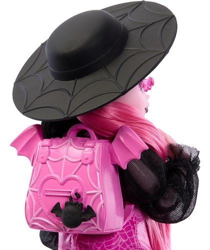 Boneca Monster High Draculaura Com Gato-morcego De Estimação - Imagem 3