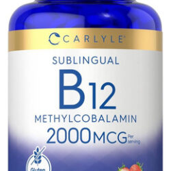 Carlyle Vitamina B-12 | 2000mcg | 240 Comprimidos De Dissolu