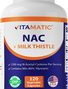 Suplemento Vitamático Nac N-acetil-l-cisteína 1200 Mg 120 Cá