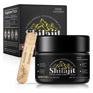 Suplemento Shilajit Luxe Essence 60g Orgânicos Com Mais De 8