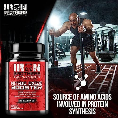 Suplemento Iron Brothers Nitric Oxide Booster, Fornecimento - Imagem 7