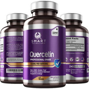 Suplemento Smart Nutra Labs Quercetina 1000 Mg 180 Cápsulas