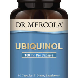 Dr. Mercola, Suplemento Dietético De Ubiquinol, 100 Mg, 30 P