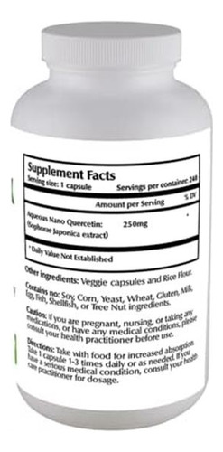 One Planet Nutrition Nano Quercetin 250 Mg - Suplemento Nano - Imagem 2