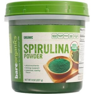Spirulina Em Pó Bareorganics 227g