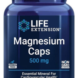 Magnesium Caps 500 Mg 100 Vcaps By Life Extension
