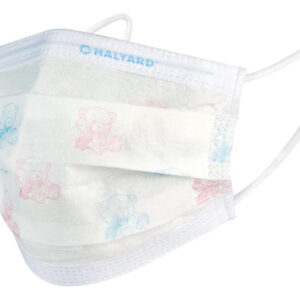 Máscara Facial Infantil Descartável Halyard Com Tamanhos De