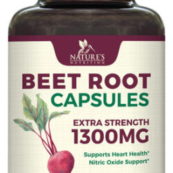 Suplemento Nature&quots Nutrition Beetroot 1300mg - 120 Cápsulas