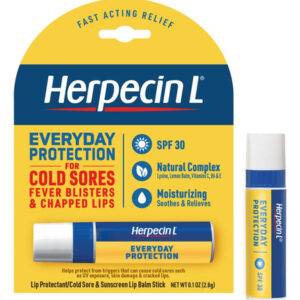 Herpecin L Bálsamo Labial Stick Spf 30 Lisina Multi Limão 01