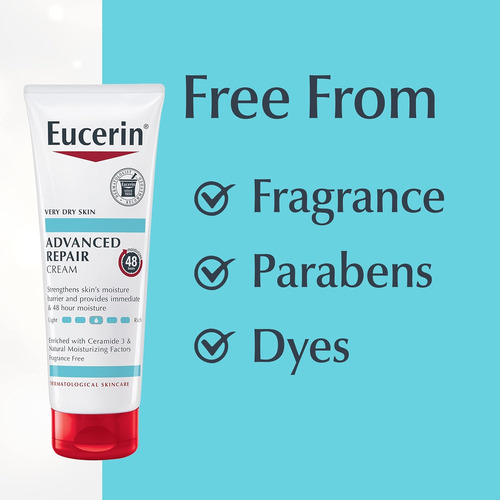 Creme Corporal Eucerin Advanced Repair Para Pele Muito Seca, - Imagem 7