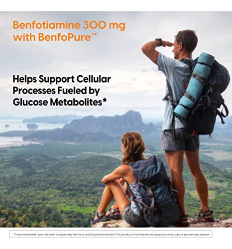 Suplemento Doctor"s Best Benfotiamina 300 Mg 60 Cápsulas Veg - Imagem 5