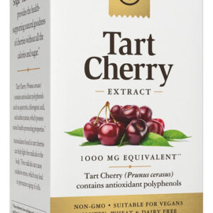 Solgar Tart Cherry 1000 Mg, 90 Cápsulas Vegetais - Antioxida