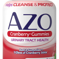 Suplemento Azo Cranberry Urinary Tract Health Gummies 72u