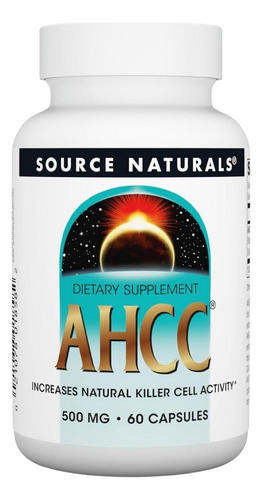 Ahcc Com Bioperine 500 Mg Sem Bioperine 60 Cápsulas Da Sourc