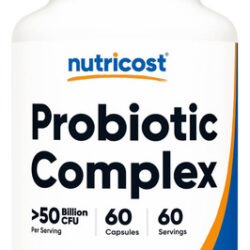 Complexo Probiótico Nutricost - 50 Bilhões De Ufc, 60 Cápsu