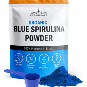 Spirulina Azul Em Pó Lone Star Botanicals 30 Porções
