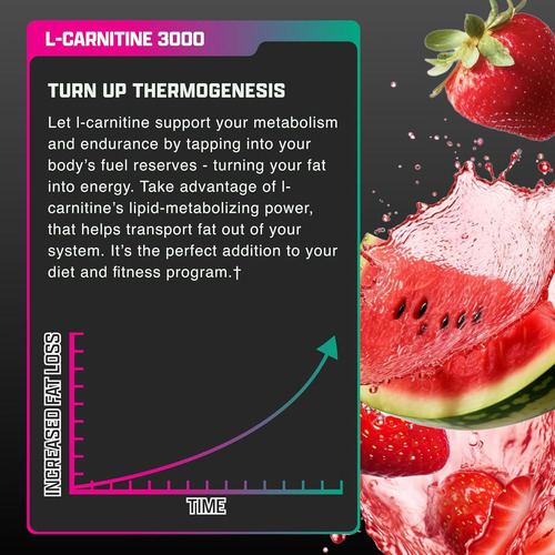 Suplemento Nutrex Research Liquid Carnitine 3000 Morango - Imagem 5
