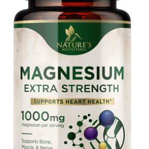 Suplemento De Magnésio Nature&quots Nutrition 1000mg 240 Cápsula