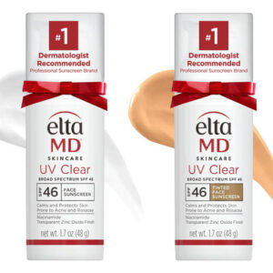 Protetor Solar Eltamd Uv Clear Face Spf 46 50ml Duo Kit