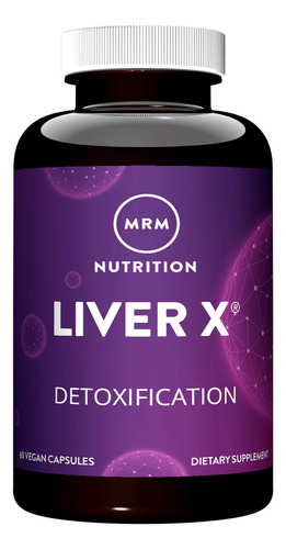 Suplemento Mrm Nutrition Liver X®: Suporte De Desintoxicação
