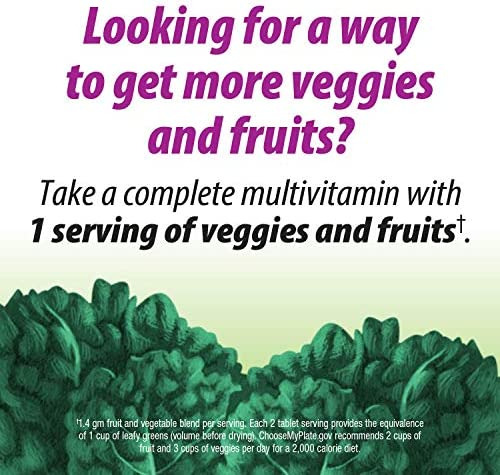 Natures Way Alive! Multivitamínico Garden Goodness Para Mu - Imagem 3
