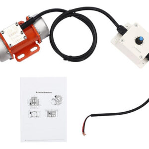 Motor Elétrico De Vibração G0crystally-60w Dc24v Com Speed C
