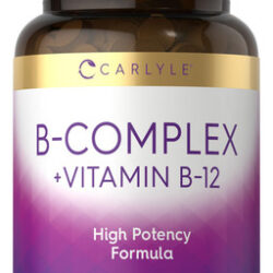 Suplemento De Vitamina Do Complexo B Carlyle Com Comprimidos