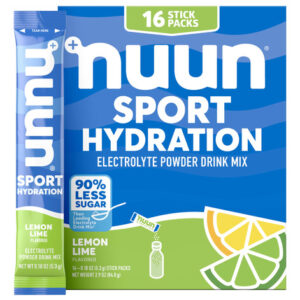 Pacotes De Eletrólito Em Pó Nuun Sport Lemon Lime Flavor