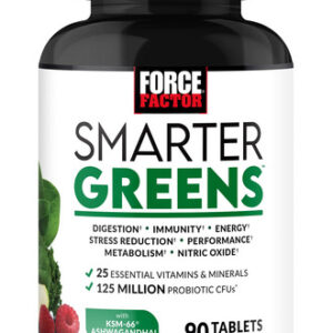 Suplemento Force Factor Smarter Greens 90 Comprimidos