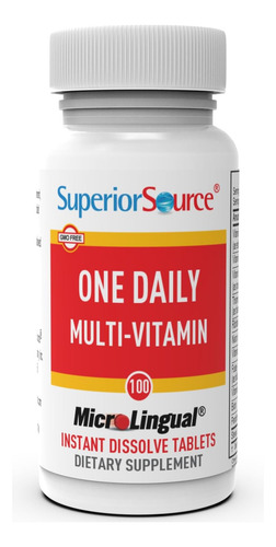 Suplemento Superior Source One Daily Multivitamin 100 Tablet - Imagem 3