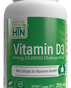 Suplemento Health Thru Nutrition Vita D3 10000iu 120 Cápsula