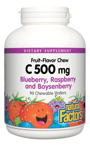Fatores Naturais De Vitamina C Para Crianças, Mastigáveis, 5