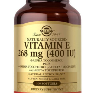 Vitamina E Solgar 400 Ui 100 Cápsulas