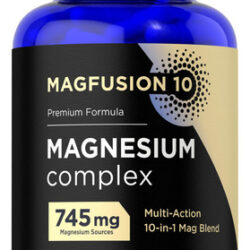Suplemento Magfusion-10 Magnesium Complex 745 Mg 120 Cápsula