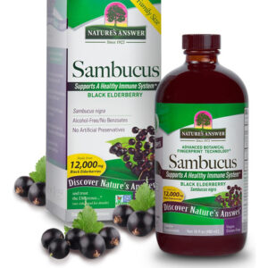Suplemento Nature&quots Answer Sambucus Sabugueiro Syrup 473ml