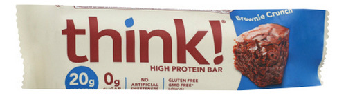 Barra De Proteína Brownie Crunch De 2,1 Onças (caixa Com 10) - Imagem 2