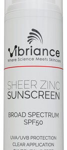 Protetor Solar Vibriance Sheer Zinc Oxide Spf 50 50ml Colori
