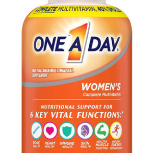 One A Day Womens Complete Daily Multivitamínico Com Vitamina
