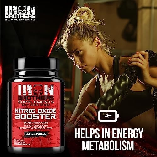 Suplemento Iron Brothers Nitric Oxide Booster, Fornecimento - Imagem 3