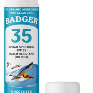 Protetor Solar Stick Badger Face Spf 35 19ml 97% Orgânico