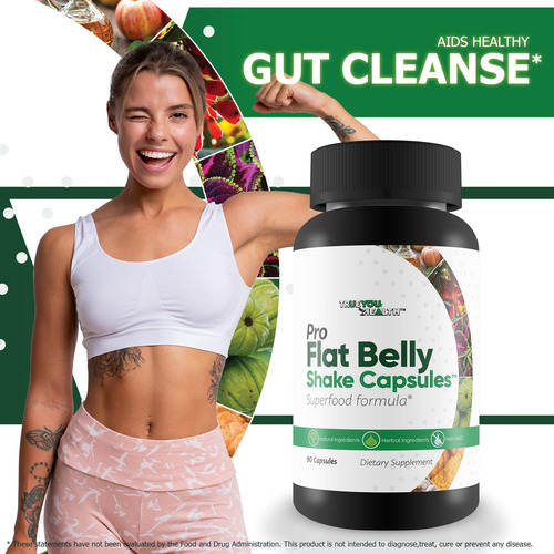 Cápsulas Pro Flat Belly Shake - Limpeza Intestinal Para Ajud - Imagem 5