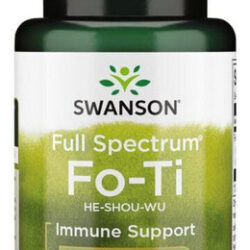 Full Spectrum Fo-ti He-shou-wu 500 Mg 60 Cápsulas Da Swanson
