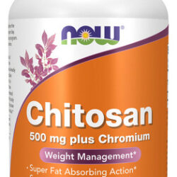 Quitosana Mais Cromo 500 Mg 240 Cápsulas | By Now Foods