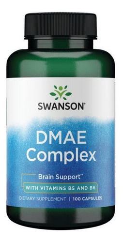 Complexo Dmae Com Vitaminas B5 E B6 130 Mg 100 Cápsulas Da S - Imagem 2