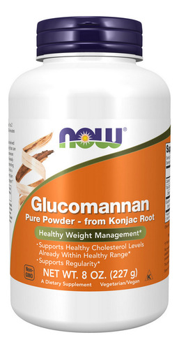 Glucomanano 100% Puro Em Pó 8 Onças Da Now Foods - Imagem 2