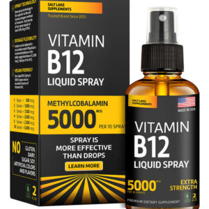 Suplemento De Vitamina B12 Salt Lake Sublingual Spray 30ml