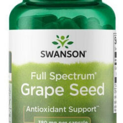 Semente De Uva Full Spectrum 380 Mg E 100 Cápsulas Vegetais