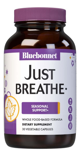 Bluebonnet Nutrition Justbreathe, Suporte Sazonal*, Não Ogm,