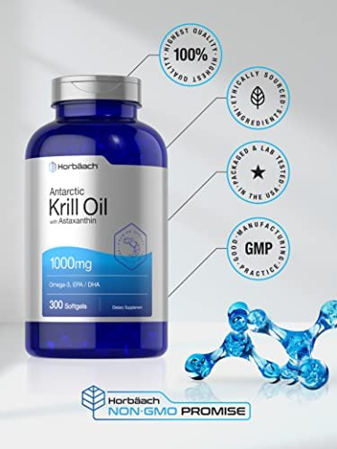 Óleo De Krill Antártico 1000 Mg | 300 Cápsulas Gelatinosas | - Imagem 4