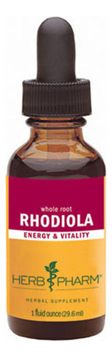 Extrato De Rhodiola 4 Onças Da Herb Pharm